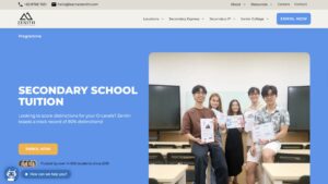 Zenith Education Studio tuition Singapore